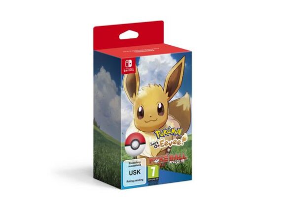 Image Jeux Vidéo Pokémon Let's Go, Évoli ! + Poké Ball Plus Switch