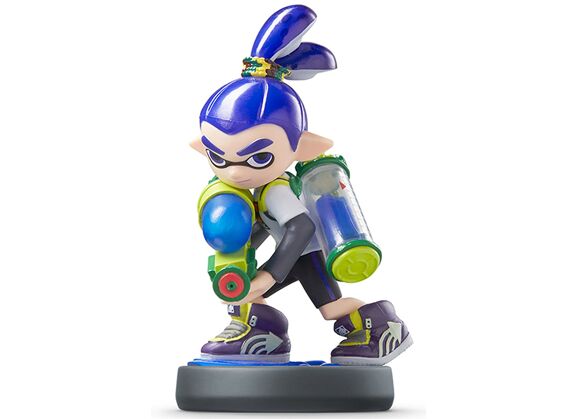 Image Acc. de jeux vidéo NINTENDO Figurine Inkling Boy Amiibo Wii U