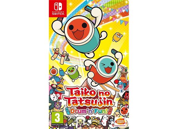 Image Jeux Vidéo Taiko no Tatsujin Drum n Fun! Switch