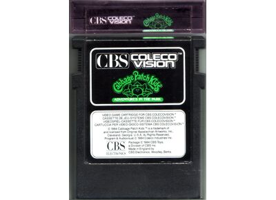 Image Jeux Vidéo Cabbage patch kids CBS ColecoVision