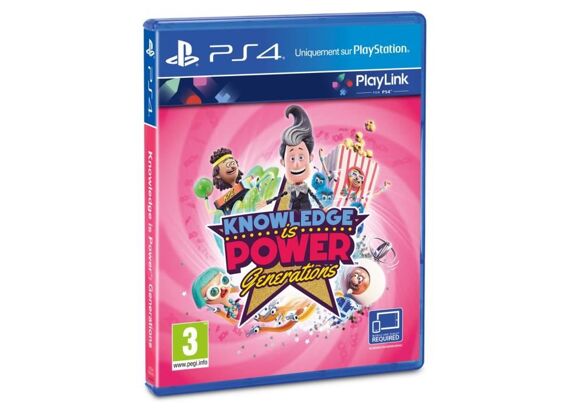 Image Jeux Vidéo Knowledge is Power Generations PlayStation 4 (PS4)
