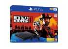 Console SONY PS4 Slim Noir 1 To + 1 manette + Red Dead Redemption II