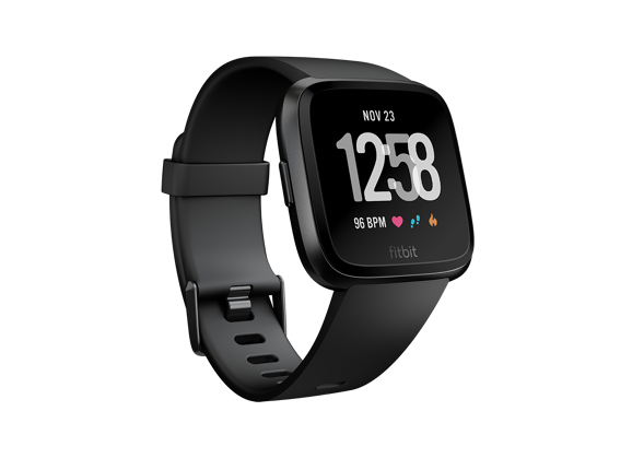 Image Montre connectée FITBIT Versa Silicone Noir 34 mm