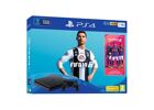 Console SONY PS4 Slim Noir 1 To + 1 manette + FIFA 19