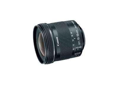 Objectif photo CANON EF-S 10-18 mm f/1:4.5-5.6 IS STM Monture Canon