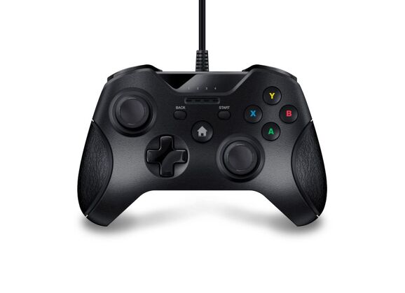 Image Acc. de jeux vidéo UNDER CONTROL Manette Xbox 360 Filaire Noir V2