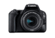 Appareils photos numériques CANON EOS 200D + EF-S 18-55mm f/4-5.6 IS STM noir