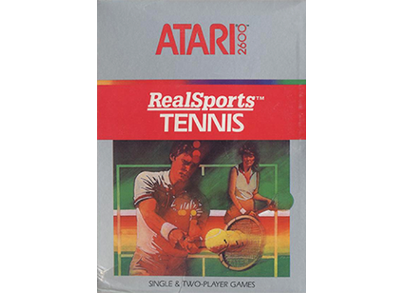 Image Jeux Vidéo Tennis atari 2600 Atari 2600