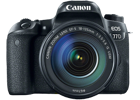 Appareils photos numériques CANON EOS 77D + EF-S 18-135mm f/3.5-5.6 IS USM Noir