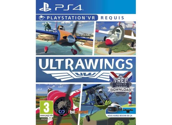 Image Jeux Vidéo UltraWings VR PlayStation 4 (PS4)