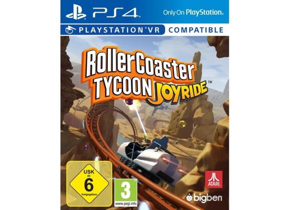 Image Jeux Vidéo Roller Coaster Tycoon Joyride PlayStation 4 (PS4)