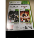 Jeux Vidéo Halo Reach + Fable 3 Xbox 360