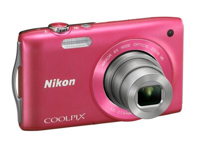 Appareils photos numériques NIKON Compact Coolpix S3300 Rose Rose