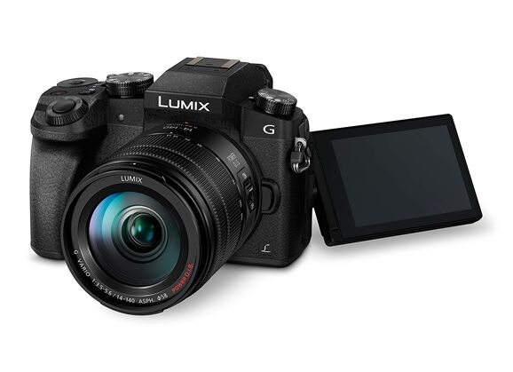 Image Appareil photo numérique PANASONIC DMC-G7H Noir + 14-140 mm Noir