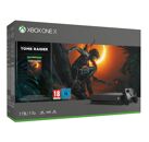 Console MICROSOFT Xbox One X Noir 1 To + 1 manette + Shadow of the Tomb Raider