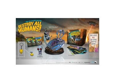 Jeux Vidéo Destroy All Humans! DNA Edition Collector PlayStation 4 (PS4)