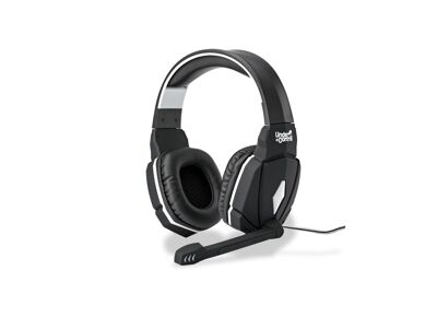 Image Acc. de jeux vidéo UNDER CONTROL Casque Filaire Switch Prise Jack 3.5mm Noir