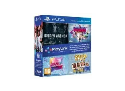 Image Jeux Vidéo Pack PlayLink Qui es tu ? + KIP + SingStar Celebration + Hidden Agenda PlayStation 4 (PS4)