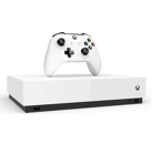 Console MICROSOFT Xbox One S All Digital Blanc 1 To + 1 manette