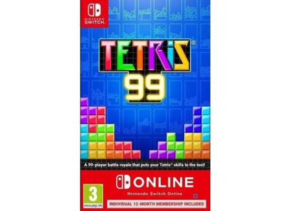 Image Jeux Vidéo Tetris 99 + Big Block DLC + 12 mois Nintendo Switch Online Switch
