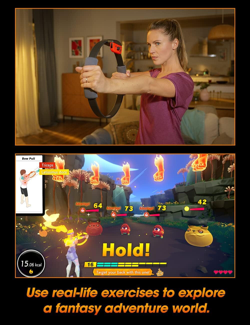 Jeux Vidéo Ring Fit Adventure Switch d'occasion