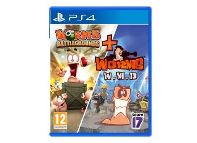 Jeux Vidéo Worms Battlegrounds + Worms W.M.D PlayStation 4 (PS4)