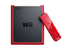Console NINTENDO Wii Mini Noir & Rouge + 1 manette + Wii Sport