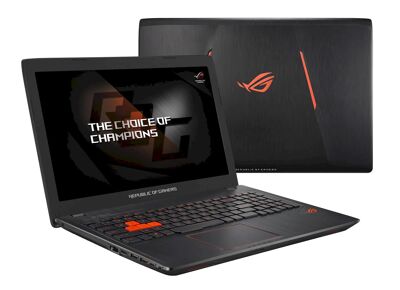 Image Ordinateurs portables ASUS ROG Strix GL553VD-DM1184T i7 8 Go RAM 1 To HDD 128 Go SSD 15.6