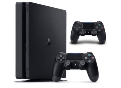Console SONY PS4 Slim Noir 1 To + 2 manettes