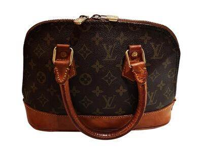 Image Sac à main LOUIS VUITTON Alma BB Porté Main Cuir Monogram Marron
