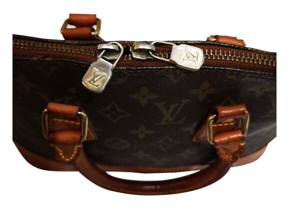 Image Sac à main LOUIS VUITTON Alma BB Porté Main Cuir Monogram Marron