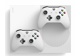 Console MICROSOFT Xbox One S Blanc 1 To + 2 manettes