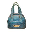 Image Sac à main LANCEL Adjani Porté Main Cuir Bleu
