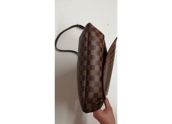 Image Sac à main LOUIS VUITTON Musette GM Porté Croisé Cuir Damier Ebène