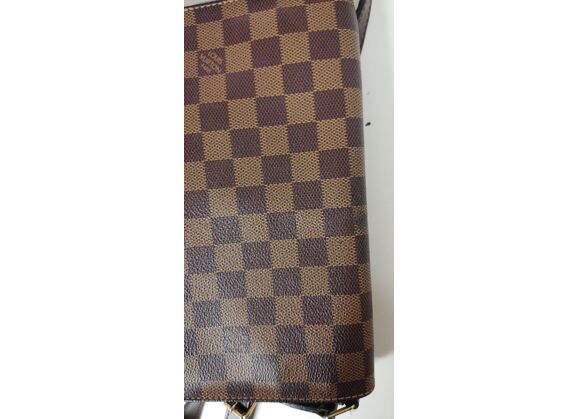 Image Sac à main LOUIS VUITTON Musette GM Porté Croisé Cuir Damier Ebène