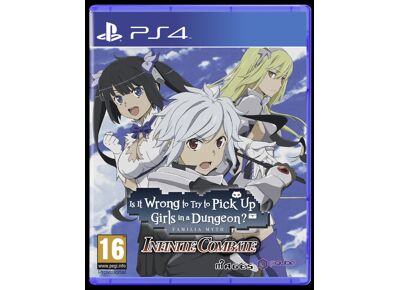 Image Jeux Vidéo Is It Wrong to Try to Pick Up Girls in a Dungeon? Infinite Combate PlayStation 4 (PS4)