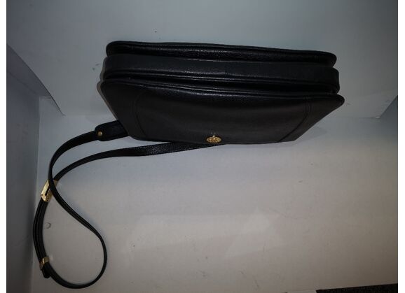 Image Sac à main POURCHET Pochette Cuir Noir