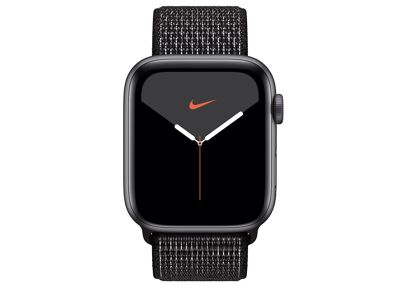 Montre connectée APPLE Watch Series 5 Nike Edition Nylon Noir 44 mm