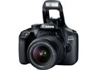 Appareils photos numériques CANON EOS 4000D + EF-S 18-55 mm f/3.5-5.6 III Noir Noir