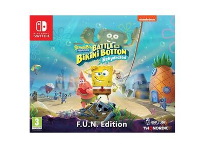 Image Jeux Vidéo Bob l'Eponge Bataille pour Bikini Bottom Réhydraté F.U.N Edition Switch