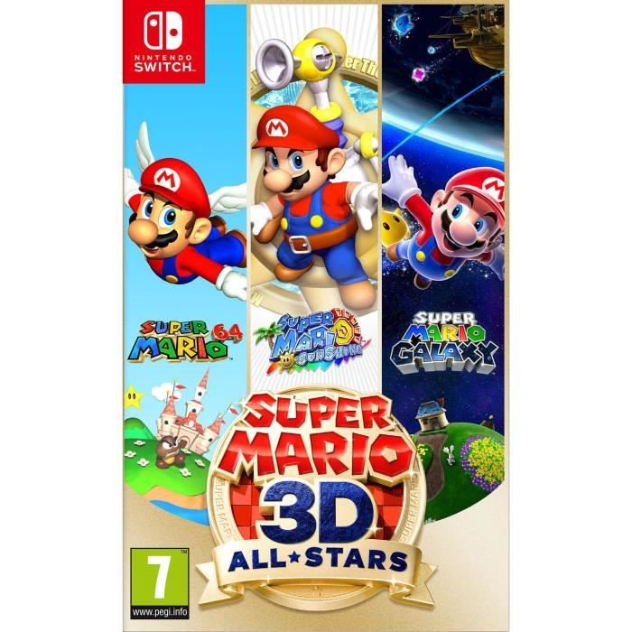 Jeux Vidéo Super Mario 3D All Stars Switch d'occasion