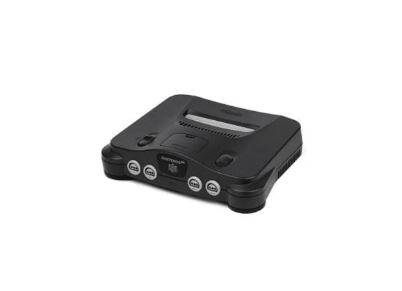 Image Console NINTENDO 64 Noir Sans Manette