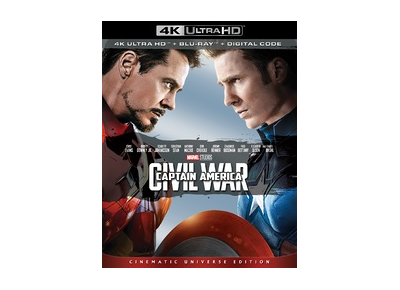 Blu-Ray  Captain America Civil War 4k