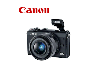 Appareils photos numériques CANON Hybide EOS M100 Noir + EF-M 15-45 mm IS STM Noir