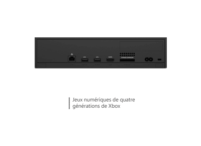 Image Console MICROSOFT Xbox Series X Noir 1 To + 1 manette