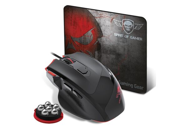 Image Souris SPIRIT OF GAMER Pro-M3 + Tapis