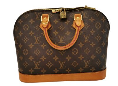 Image Sac à main LOUIS VUITTON Alma PM Porté Main Cuir Monogram Marron
