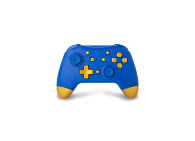 Image Acc. de jeux vidéo UNDER CONTROL Manette Sans Fil Bleu Or Switch