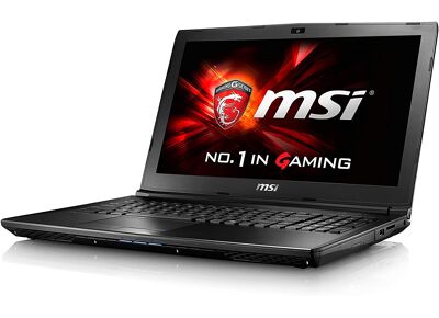 Image Ordinateurs portables MSI GL62 6QD-025FR i7 8 Go RAM 1 To HDD 128 Go SSD 15.6