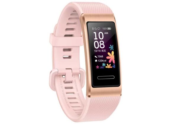 Image Montre connectée HUAWEI Band 4 Pro Caoutchouc Rose